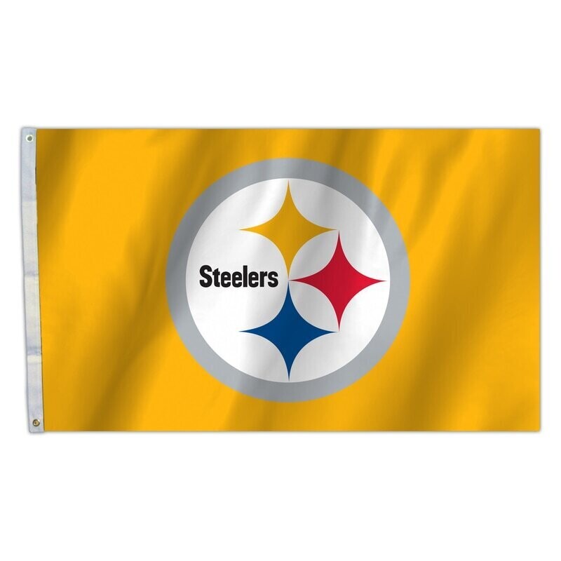 Pittsburgh Steelers Yellow 3' x 5' Premium Flag Pittsburgh Steelers Yellow 3' x 5' Premium Flag