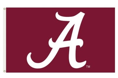 Alabama Crimson Tide 3' x 5' Deluxe Flag Alabama Crimson Tide 3' x 5' Deluxe Flag