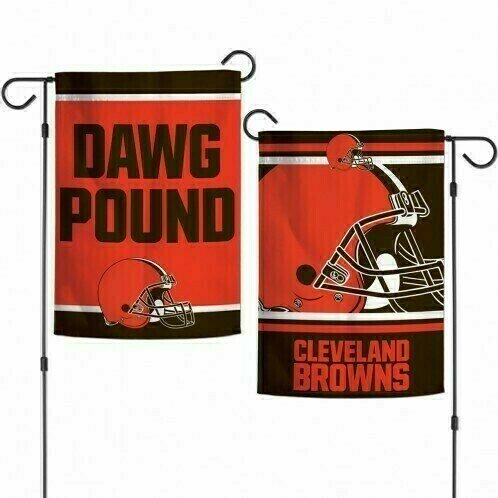 Cleveland Browns Dawg Pound 12.5 Cleveland Browns Dawg Pound 12.5" x 18" Premium 2-Sided Garden Flag