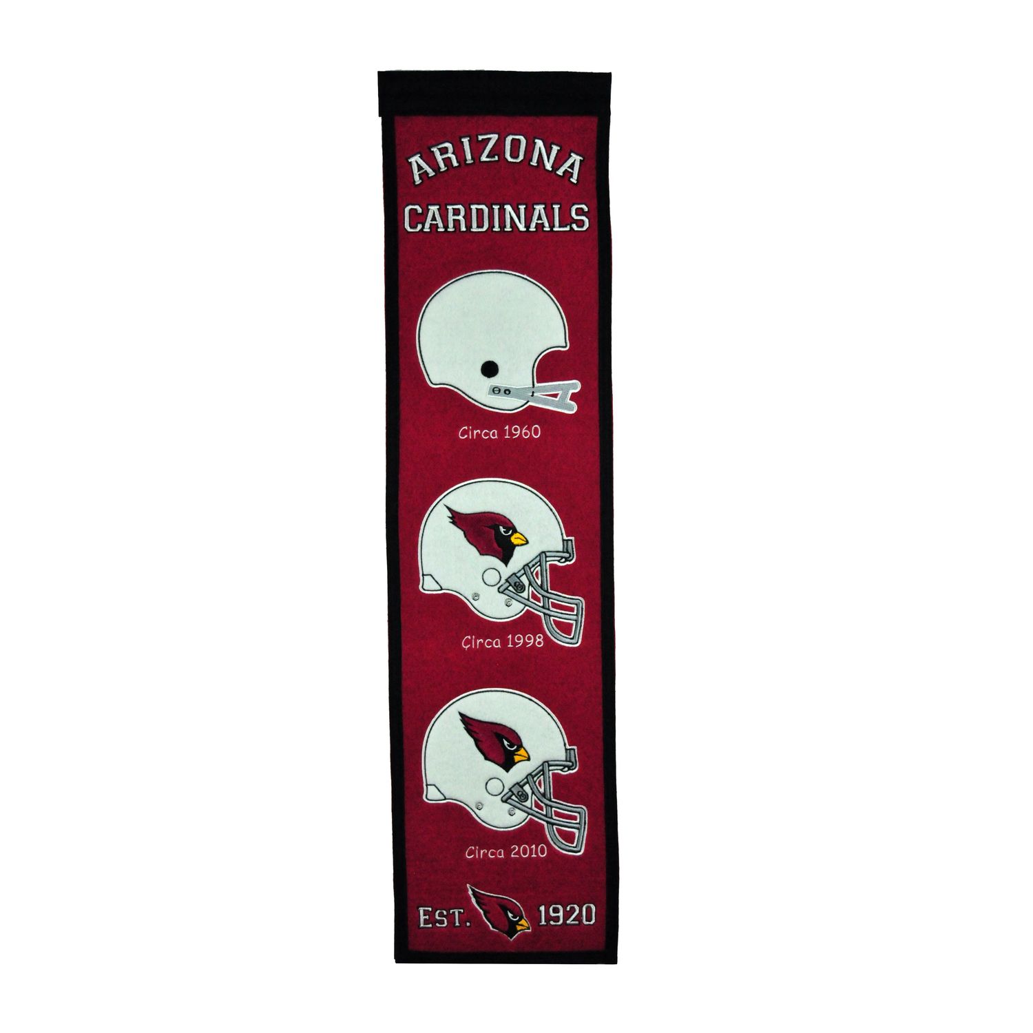 Arizona Cardinals 8 Arizona Cardinals 8" x 32" Heritage Banner