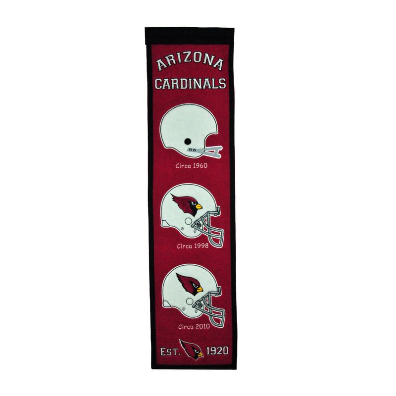 Arizona Cardinals 8" x 32" Heritage Banner