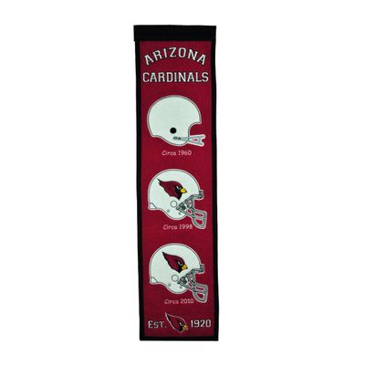 Arizona Cardinals 8 Arizona Cardinals 8" x 32" Heritage Banner