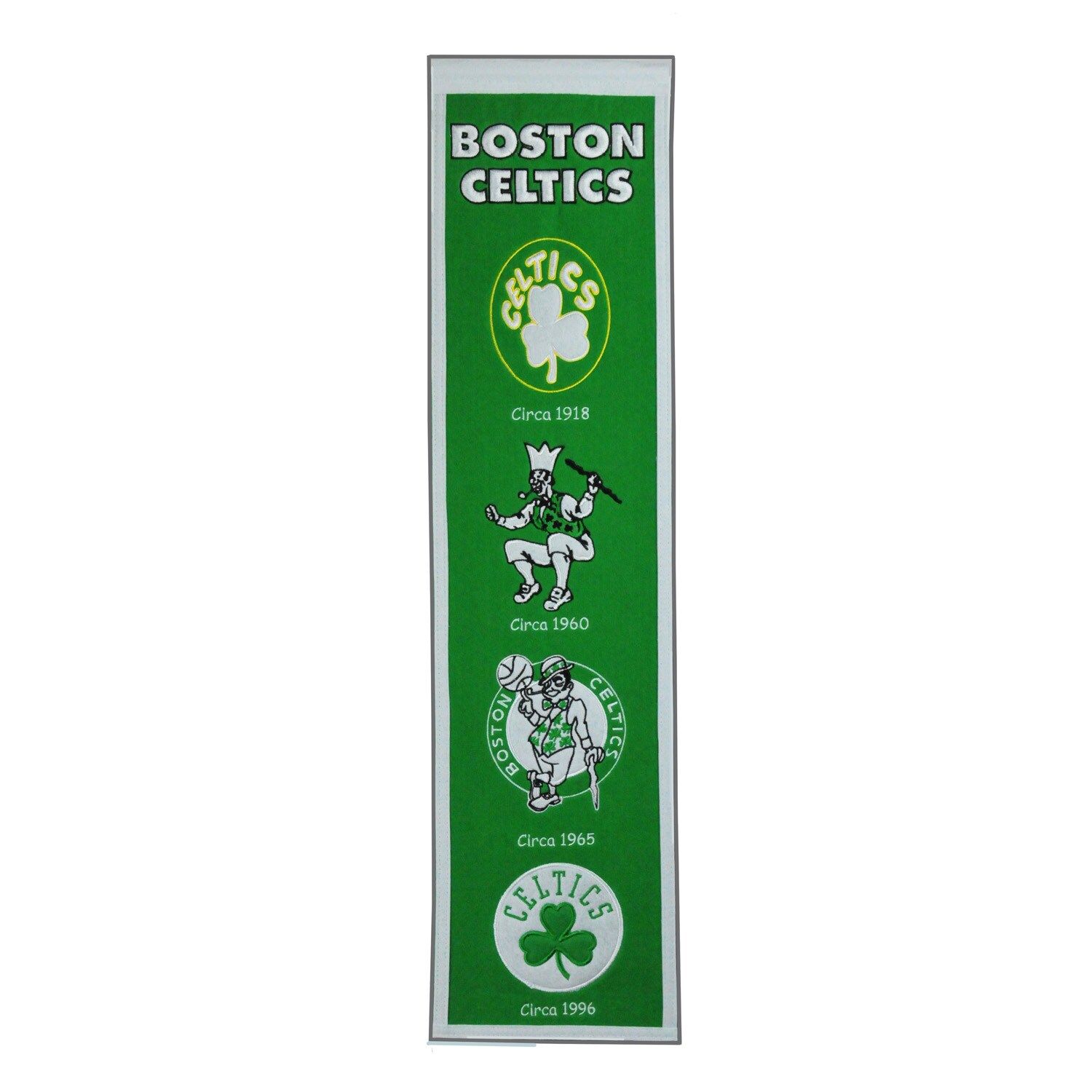 Boston Celtics 8 Boston Celtics 8" x 32" Heritage Banner