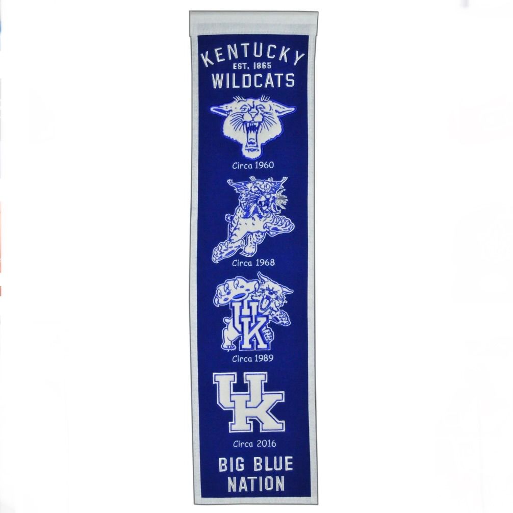 Kentucky Wildcats 8" x 32" Heritage Banner