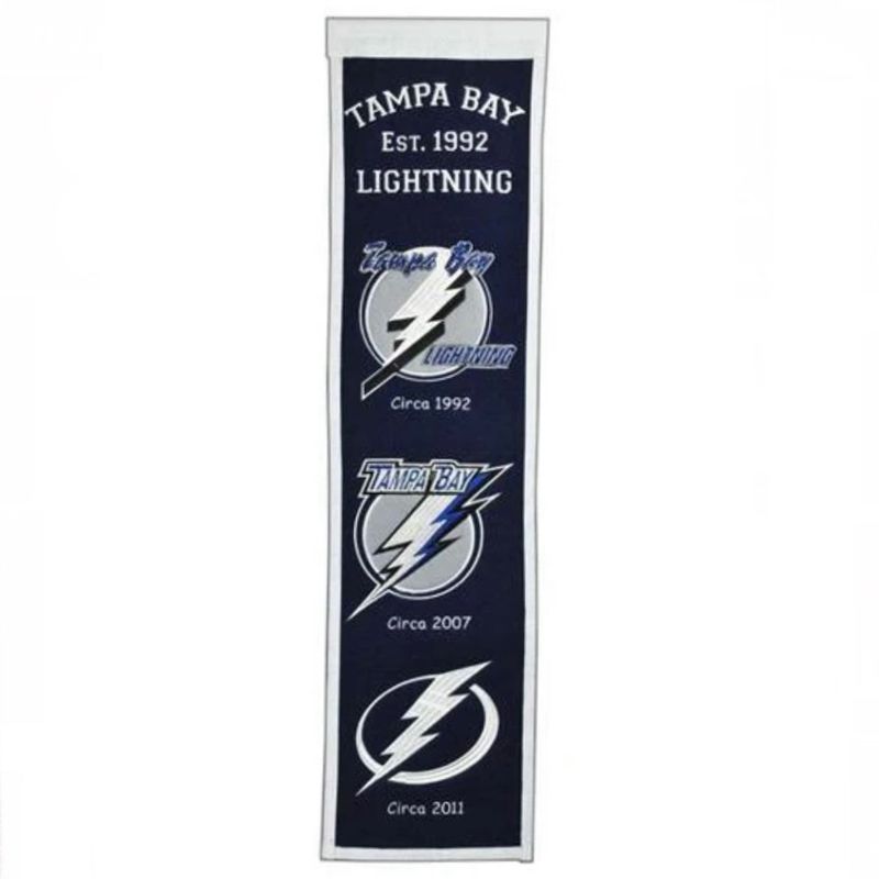 Tampa Bay Lightning 8" x 32" Heritage Banner