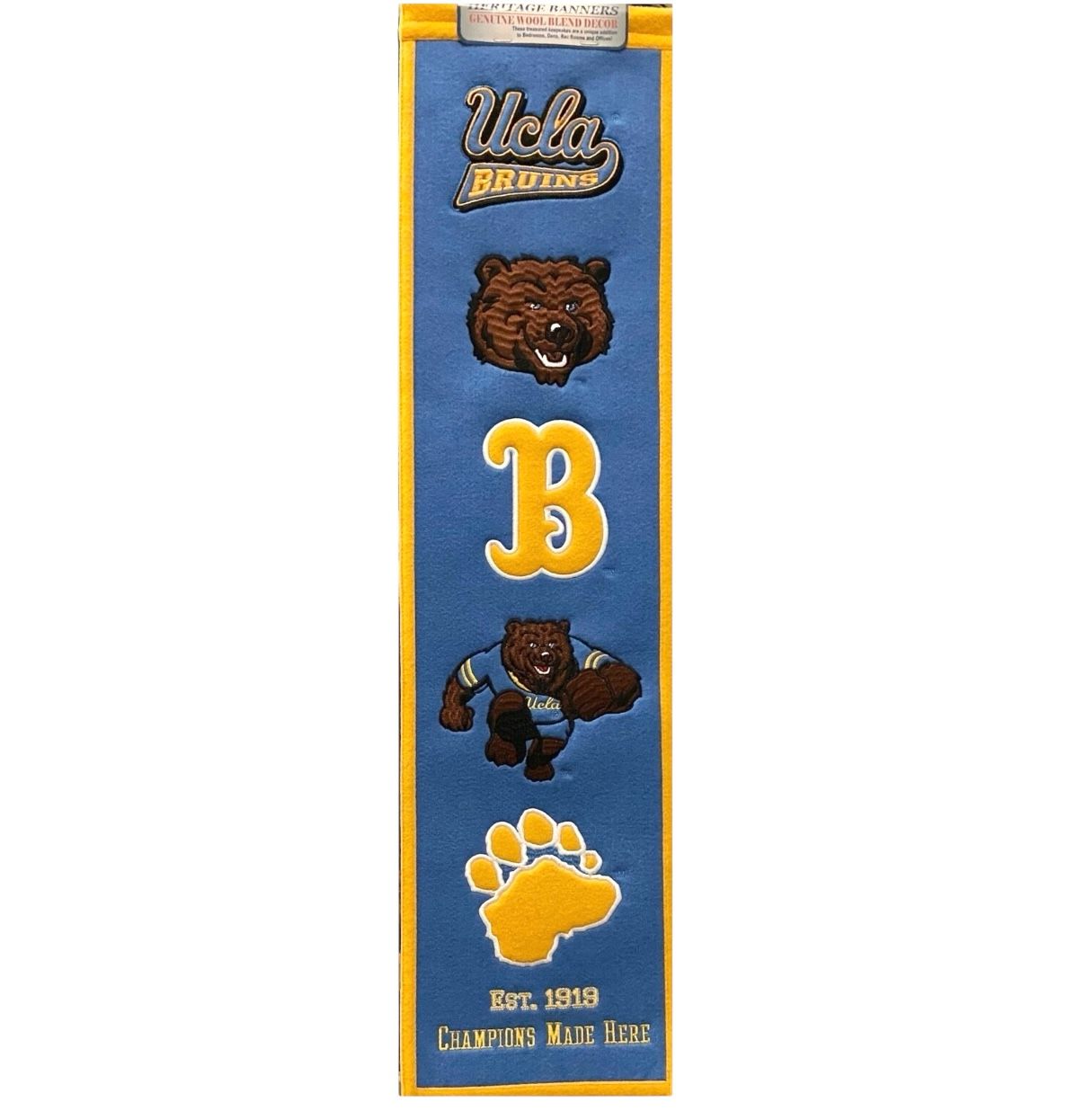 UCLA Bruins 8" x 32" Heritage Banner