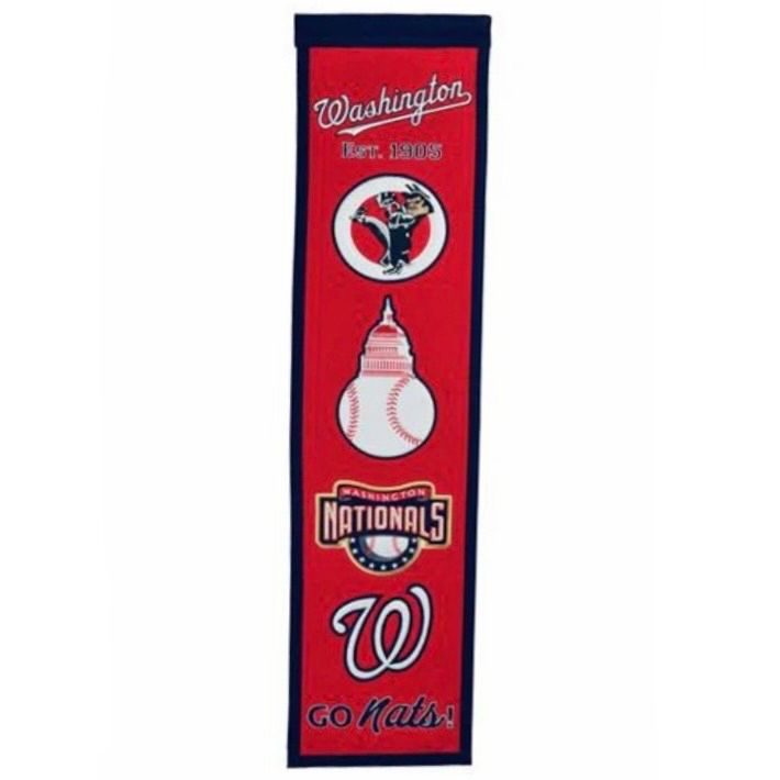 Washington Nationals 8" x 32" Heritage Banner