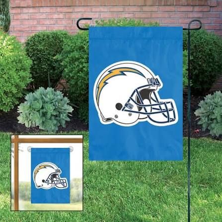 Los Angeles Chargers 10.5" x 15" Party Animal Garden Flag
