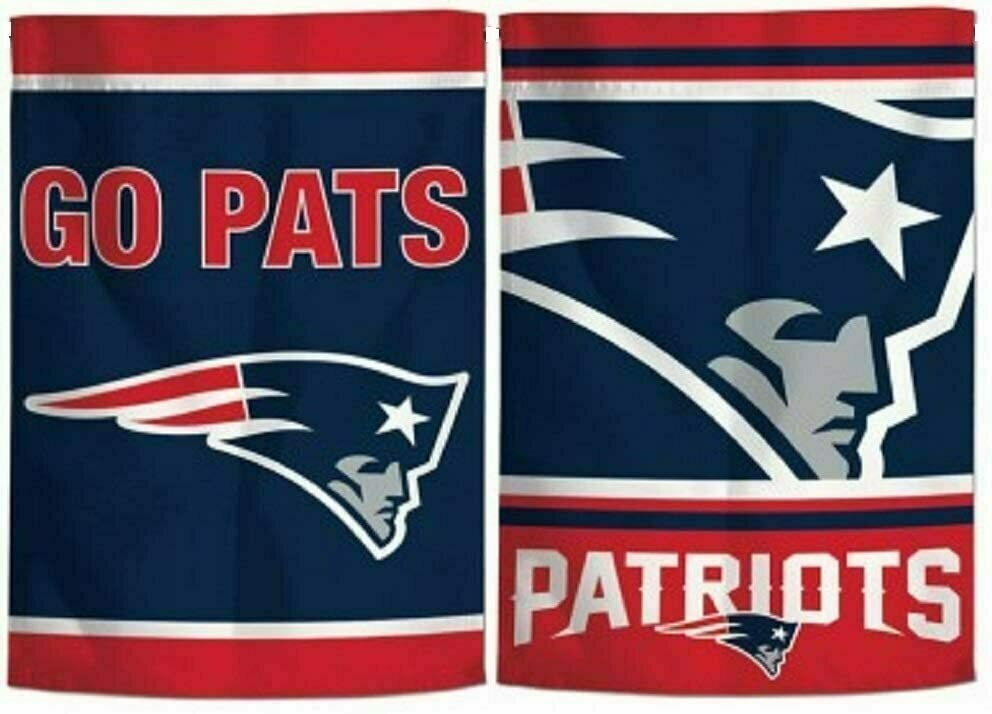 New England Patriots 12.5 New England Patriots 12.5" x 18" Premium 2-Sided Garden Flag