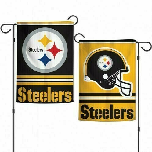 Pittsburgh Steelers 12.5 Pittsburgh Steelers 12.5" x 18" Premium 2-Sided Garden Flag