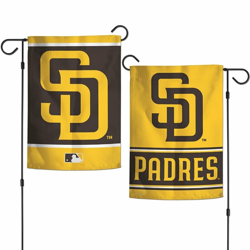 San Diego Padres 12.5" x 18" Premium 2-Sided Garden Flag