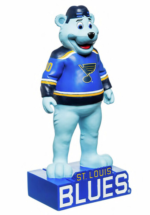 St. Louis Blues Mascot Statue St. Louis Blues Mascot Statue