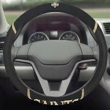 New Orleans Saints Embroidered Car Steering Wheel Cover