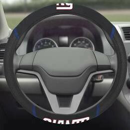 New York Giants Embroidered Car Steering Wheel Cover New York Giants Embroidered Car Steering Wheel Cover