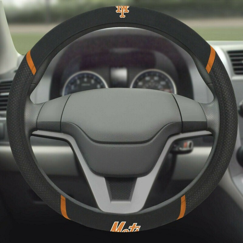 New York Mets Embroidered Car Steering Wheel Cover