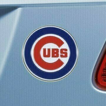Chicago Cubs 3-D Metal Auto Emblem Chicago Cubs 3-D Metal Auto Emblem