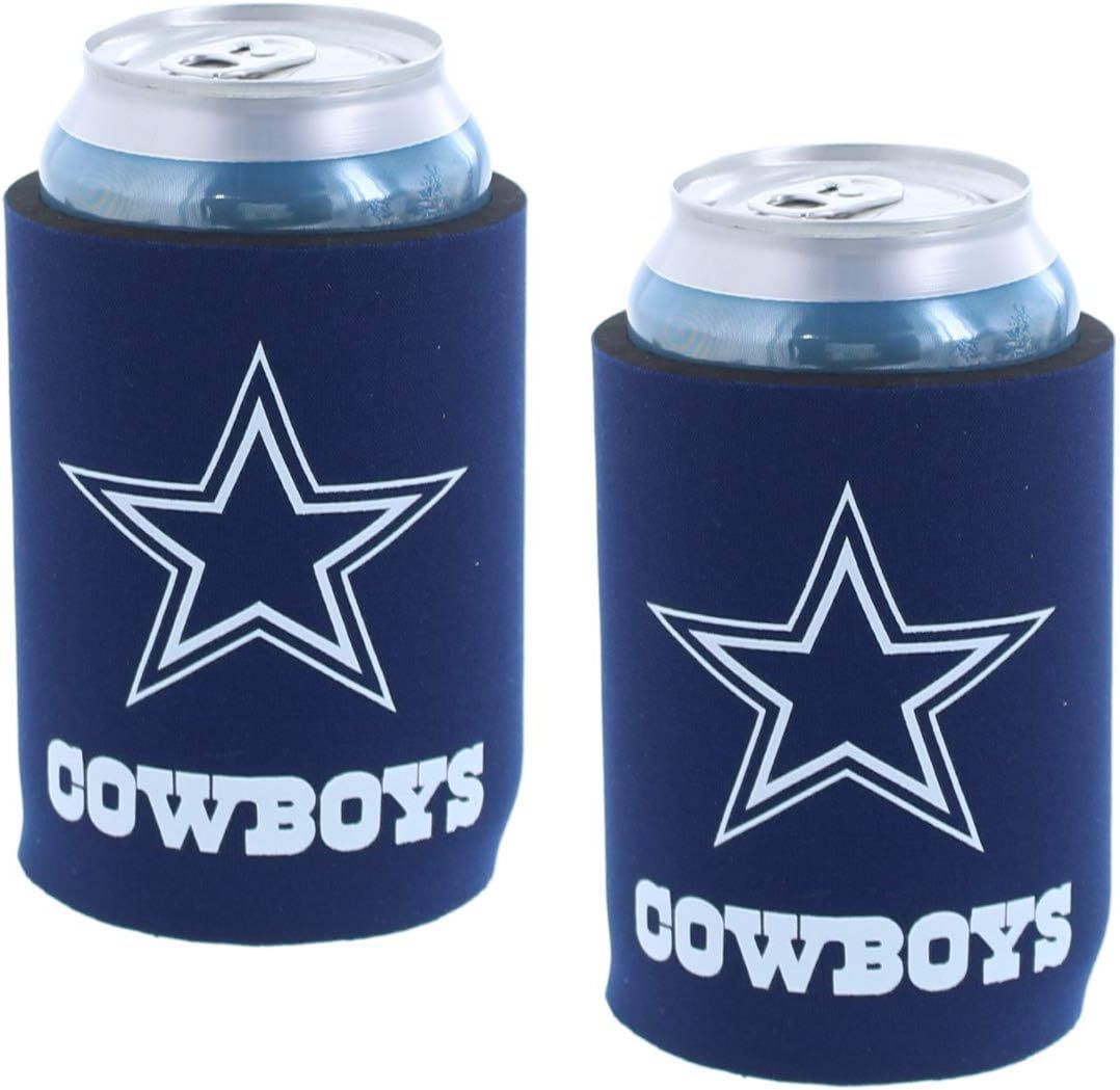 Dallas Cowboys Blue 12 Ounce Can Cooler Koozie