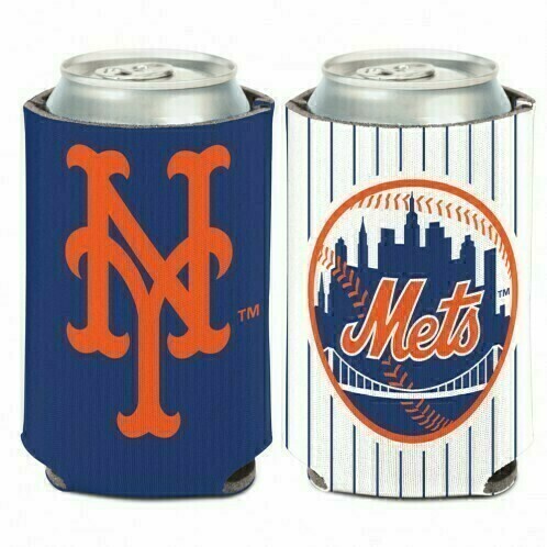 New York Mets 12 Ounce Can Cooler Koozie New York Mets 12 Ounce Can Cooler Koozie