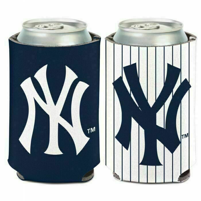New York Yankees Logo 12 Ounce Can Cooler Koozie New York Yankees Logo 12 Ounce Can Cooler Koozie
