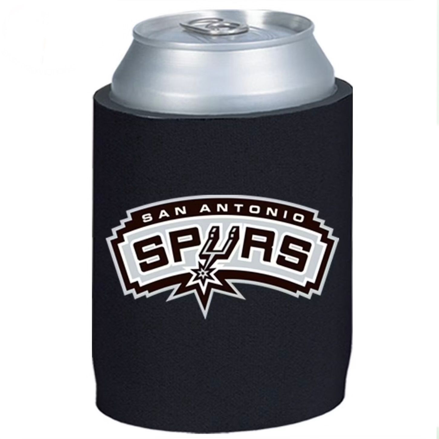 San Antonio Spurs 12 Ounce Can Cooler Koozie