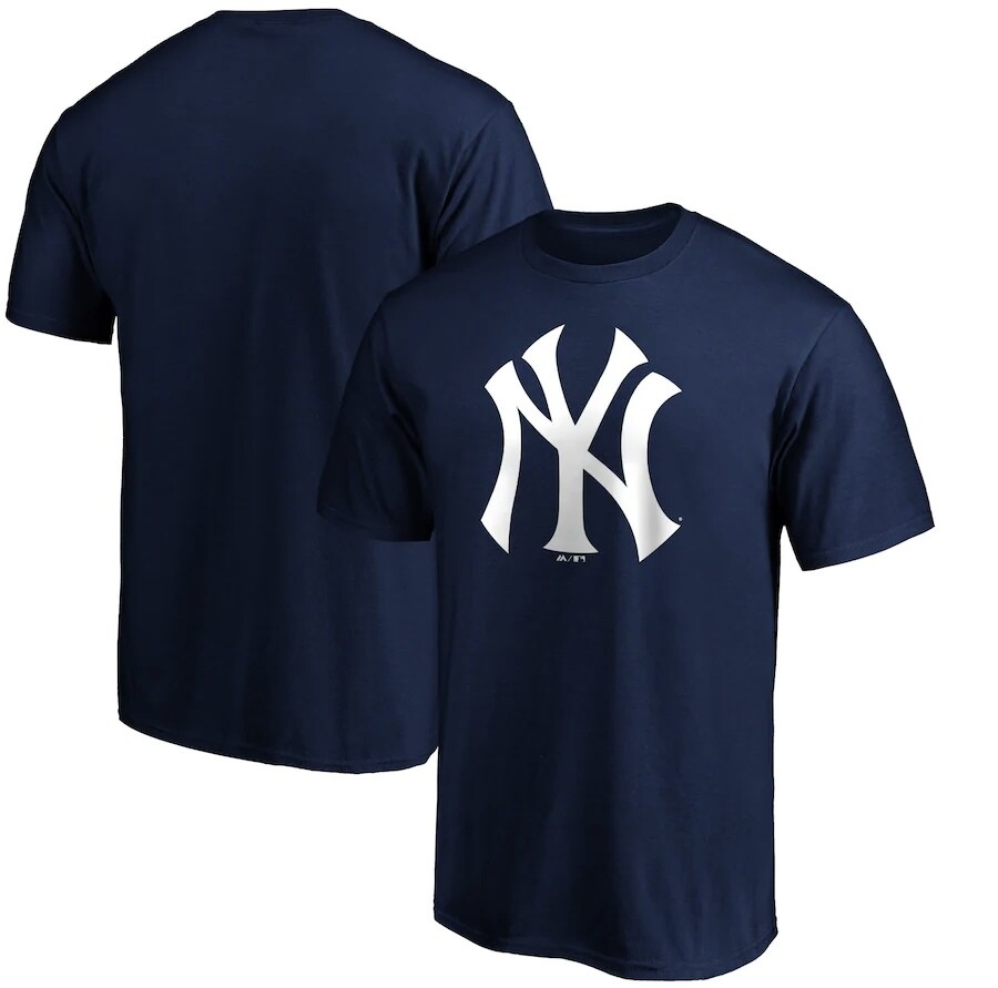 New York Yankees Men’s Fanatics Official Logo T-Shirt New York Yankees Men’s Fanatics Official Logo T-Shirt