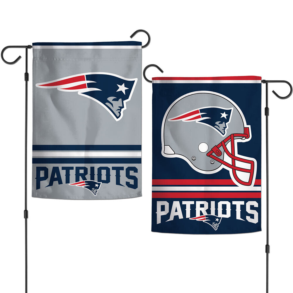 New England Patriots 12.5 New England Patriots 12.5" x 18" Premium 2-Sided Garden Flag