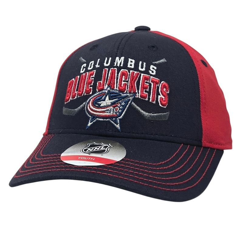 Columbus Blue Jackets NHL Youth Structured Adjustable Hat