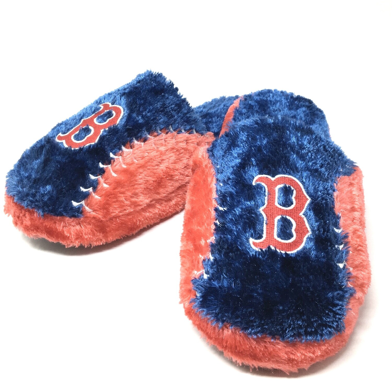 Boston Red Sox Men's Plush Forever Slippers