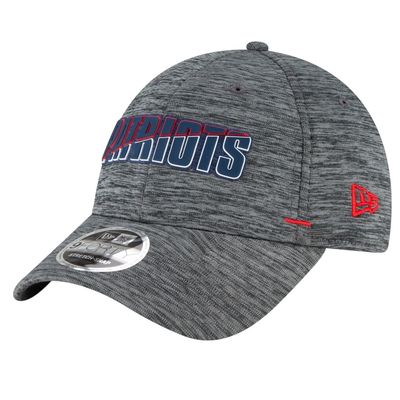 New England Patriots Men’s Graphite New Era 9Forty Stretch-Snap Training Hat