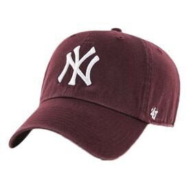 New York Yankees Men’s Maroon 47 Brand Clean Up Adjustable Hat