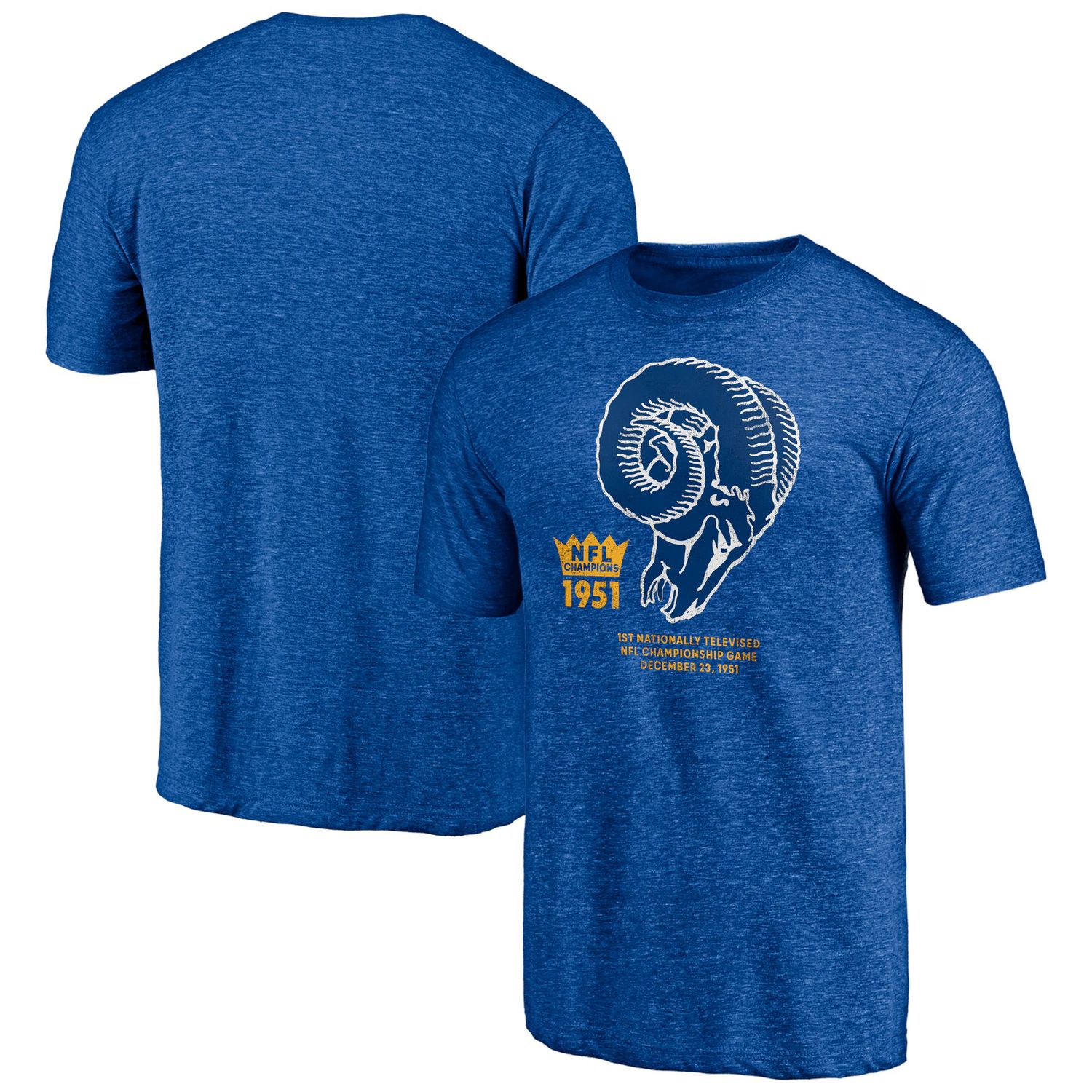 Los Angeles Rams Men’s Fanatics Legacy Champions 1951 T-Shirt