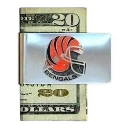 Cincinnati Bengals Metal Money Clip