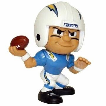 Los Angeles Chargers Quarterback Lil' Teammates Figurine Los Angeles Chargers Quarterback Lil' Teammates Figurine