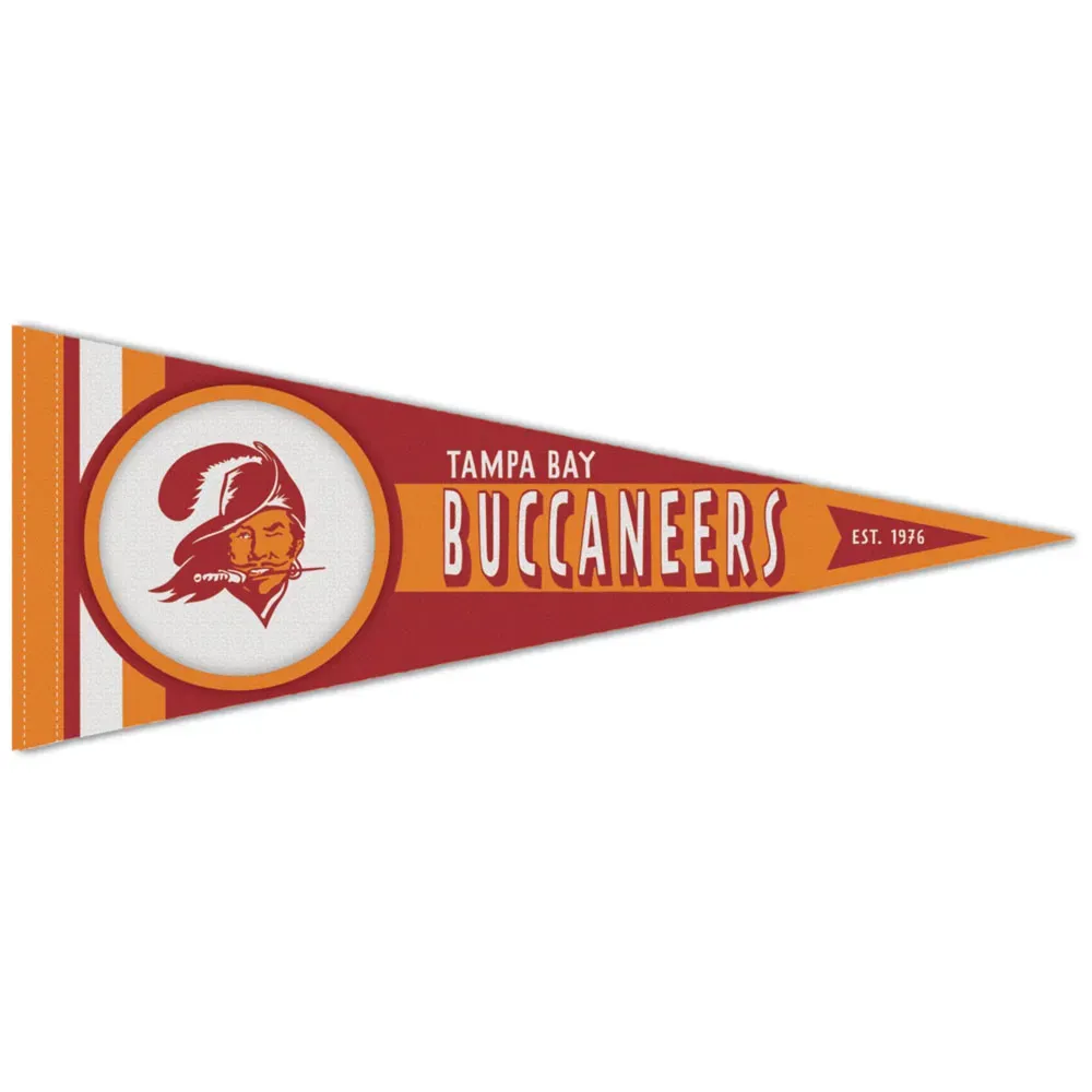 Tampa Bay Buccaneers Historic 12" x 30" Premium Pennant