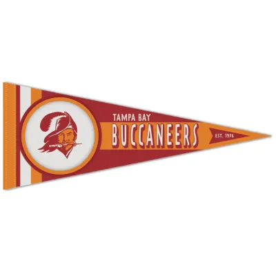 Tampa Bay Buccaneers Historic 12 Tampa Bay Buccaneers Historic 12" x 30" Premium Pennant