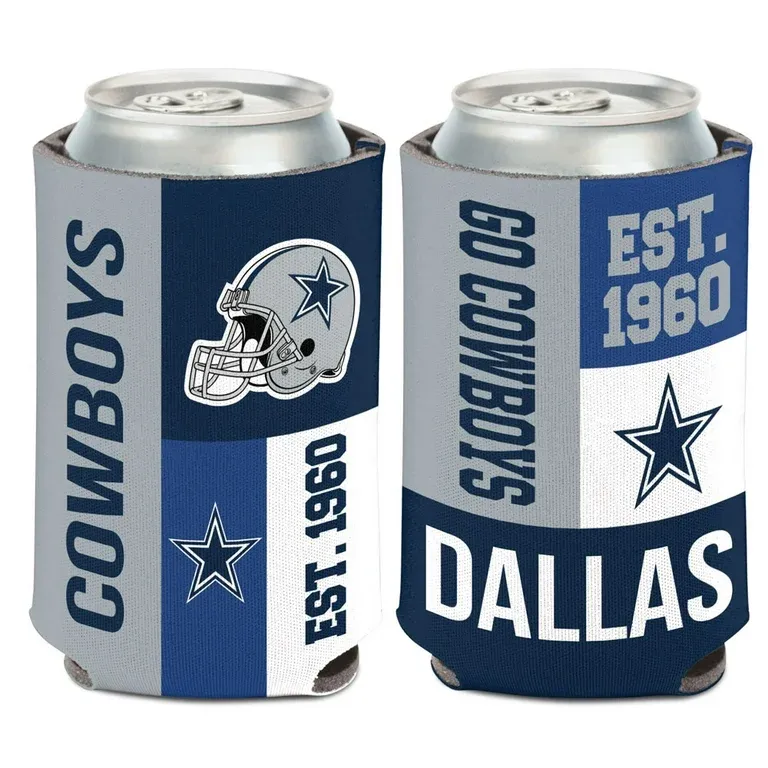 Dallas Cowboys Go Cowboys 12 Ounce Can Cooler Koozie