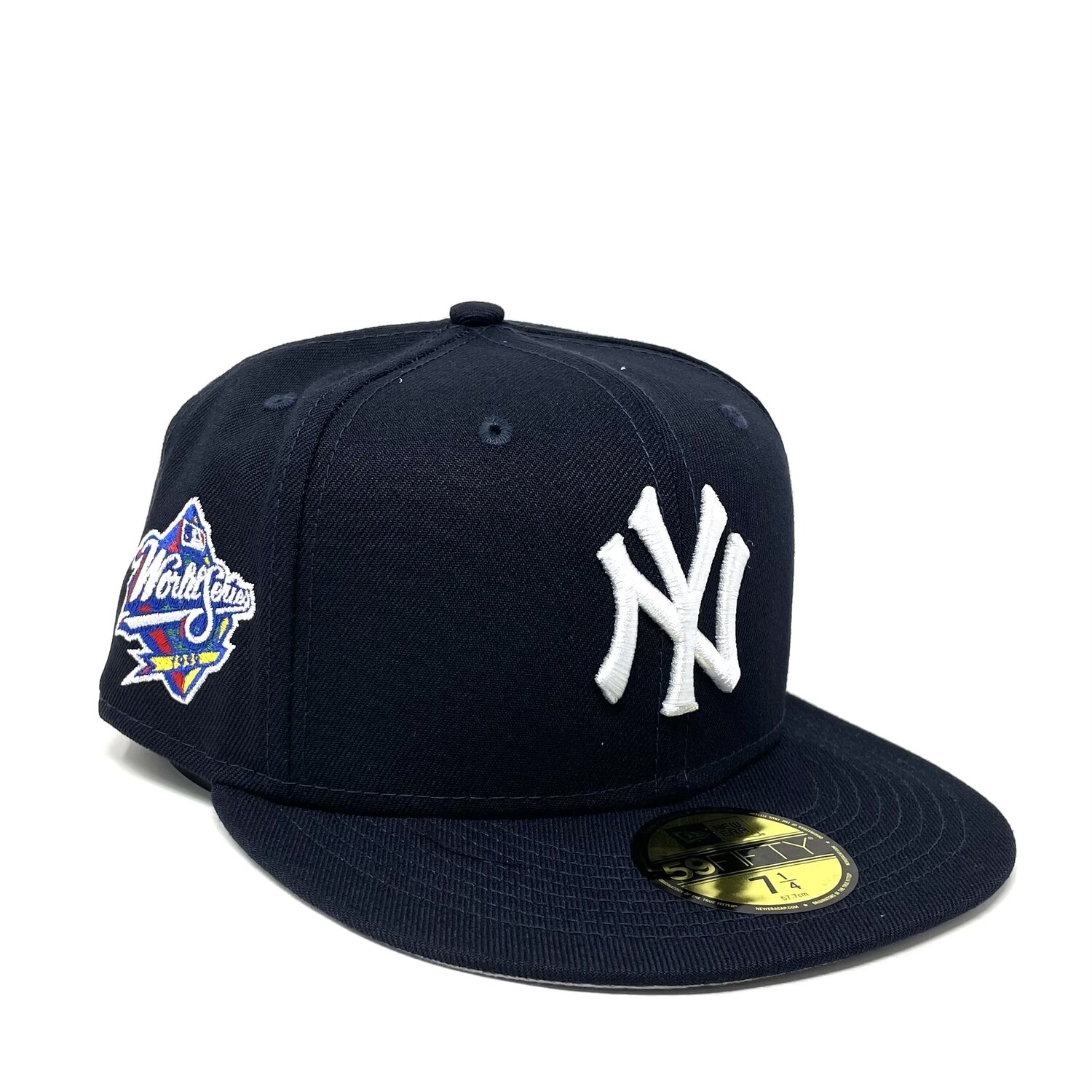 New York Yankees Men’s New Era World Series 1999 Patch 59Fifty Fitted Hat New York Yankees Men’s New Era World Series 1999 Patch 59Fifty Fitted Hat