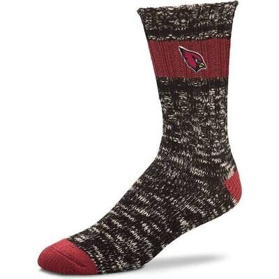 Arizona Cardinals Alpine Stripes Crew Socks Arizona Cardinals Alpine Stripes Crew Socks
