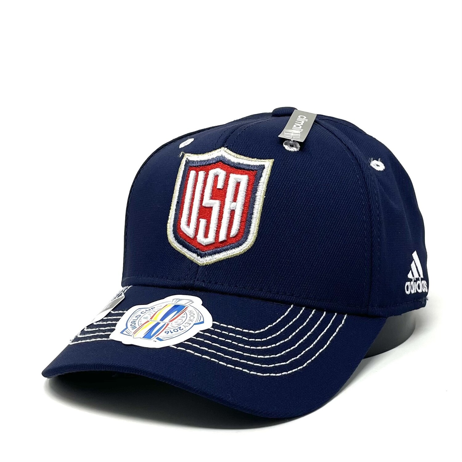USA 2016 World Cup of Hockey Men’s Adidas Structured Adjustable Hat USA 2016 World Cup of Hockey Men’s Adidas Structured Adjustable Hat