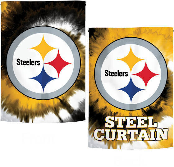 Pittsburgh Steelers 12.5 Pittsburgh Steelers 12.5" x 18" Premium 2-Sided Garden Flag
