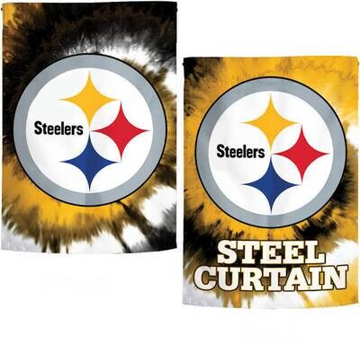 Pittsburgh Steelers 12.5 Pittsburgh Steelers 12.5" x 18" Premium 2-Sided Garden Flag