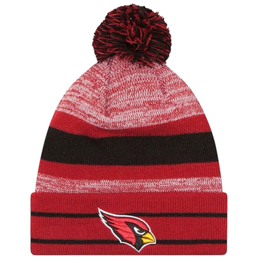 Arizona Cardinals Men's New Era Cuffed Pom Knit Hat