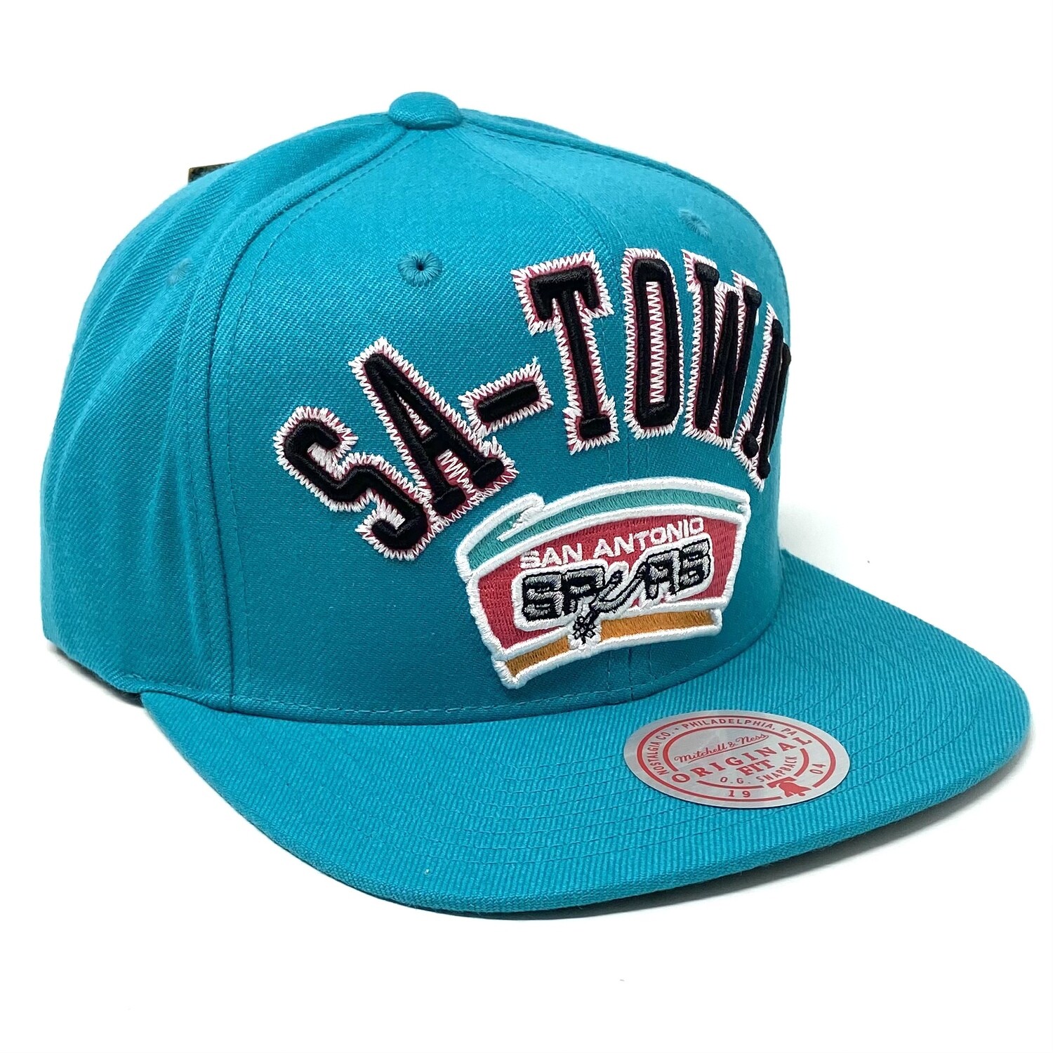 San Antonio Spurs SA-Town Men’s Mitchell & Ness NBA Zig Zag Snapback Hat San Antonio Spurs SA-Town Men’s Mitchell & Ness NBA Zig Zag Snapback Hat