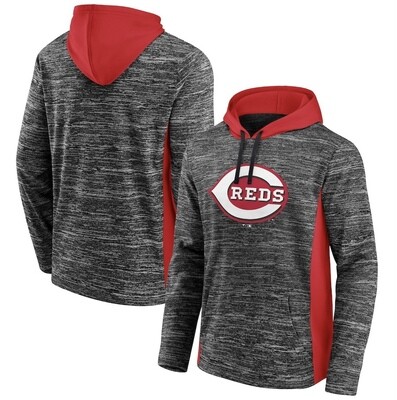 Cincinnati Reds Men’s Fanatics Instant Replay Pullover Hoodie Cincinnati Reds Men’s Fanatics Instant Replay Pullover Hoodie