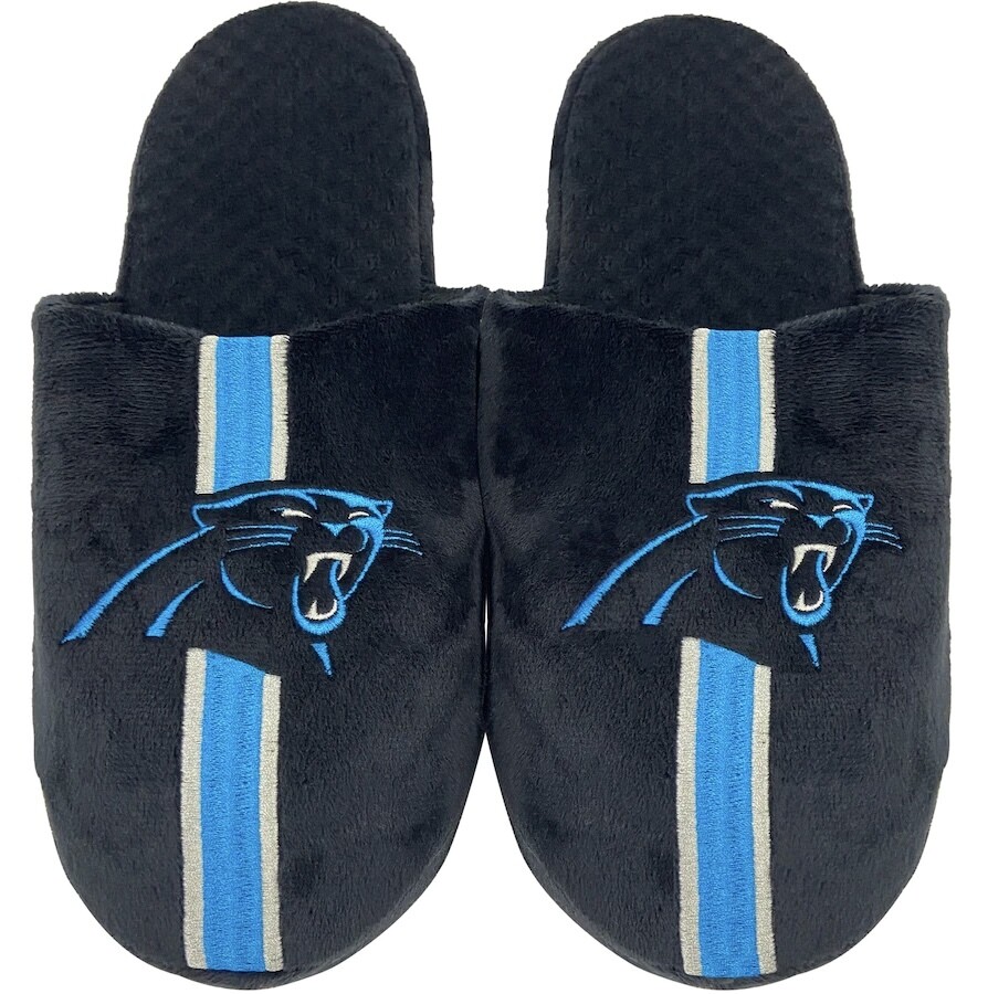 Carolina Panthers Men's Forever Slippers Carolina Panthers Men's Forever Slippers