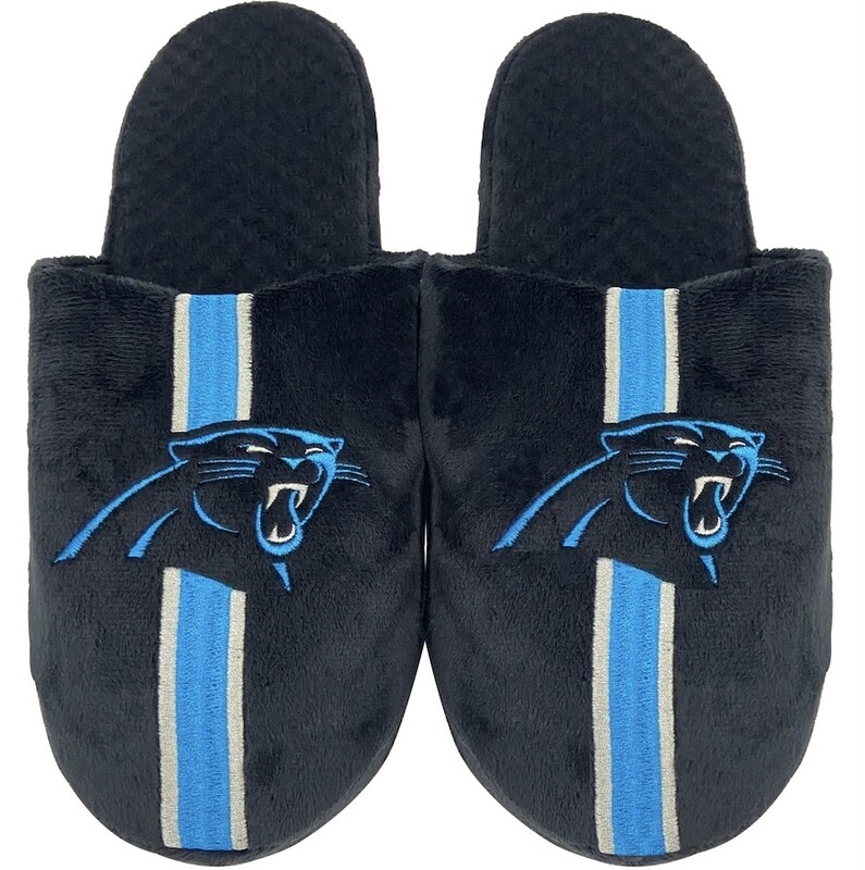 Carolina Panthers Men's Forever Slippers Carolina Panthers Men's Forever Slippers