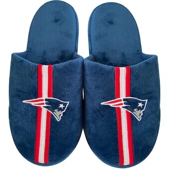 New England Patriots Men's Forever Slippers New England Patriots Men's Forever Slippers