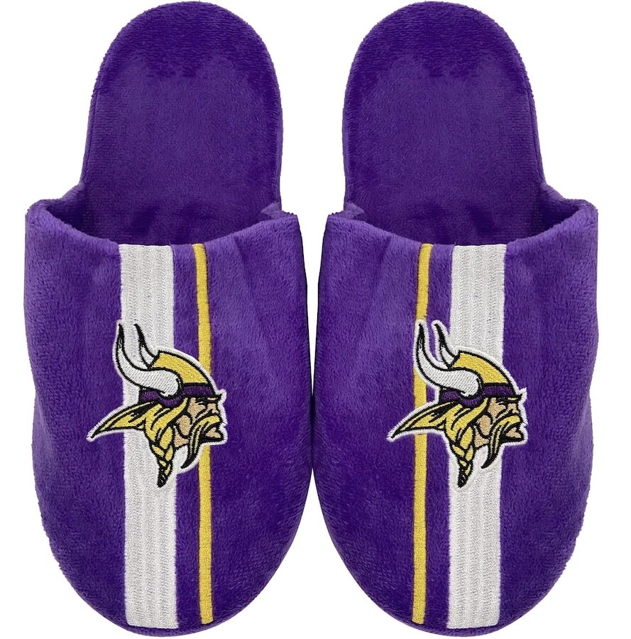 Minnesota Vikings Men's Forever Slippers Minnesota Vikings Men's Forever Slippers