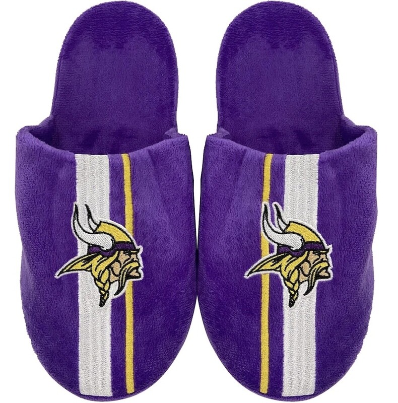 Minnesota Vikings Men's Forever Slippers Minnesota Vikings Men's Forever Slippers