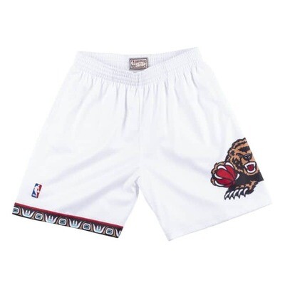 Memphis Grizzlies 98-99 Men's White Mitchell & Ness Swingman Shorts Memphis Grizzlies 98-99 Men's White Mitchell & Ness Swingman Shorts